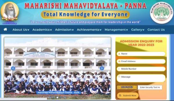 Maharishi's Institutions