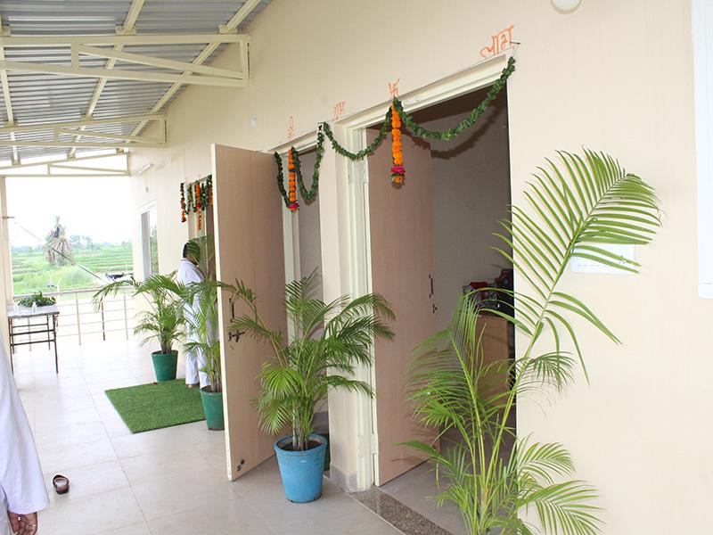 Maharishi Institute of Skill Development and Training ready to use

Maha Media 29 July 2019
Newly constructed campus of Maharishi Institute of Skill Development and Training became ready to use. On the auspicious Monday of Shravan month, Chief Coordinator of MISDT Shri N.V.S. Tyagi and Shri V. R. Khare, Director Communication and Public Relations, Maharishi Vidya Mandir Schools Group have performed Grah Pravesh Ceremony on the campus. Teachers, staff, students of MISDT and family members, Maharishi Vidya Mandir schools group directors and guests were present on this occasion. 

Shri Tyagi informed that the campus will become functional very soon with number of skill development courses i.e. Computer Science, Cutting and Tailoring, Beautician, Yoga and Meditation and Cooking. 

Brahmachari Girish Ji was also present during the ceremony and congratulated MISDT for having new campus. He said, large number of rural population will be provided training and employment through MISDT. 