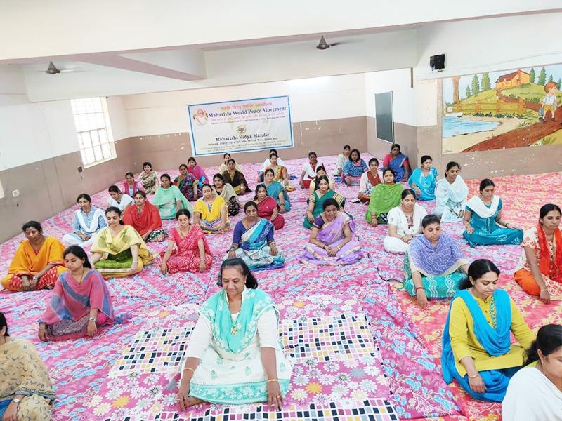 Maharishi World Peace Day celebrated MVM Hyderabad