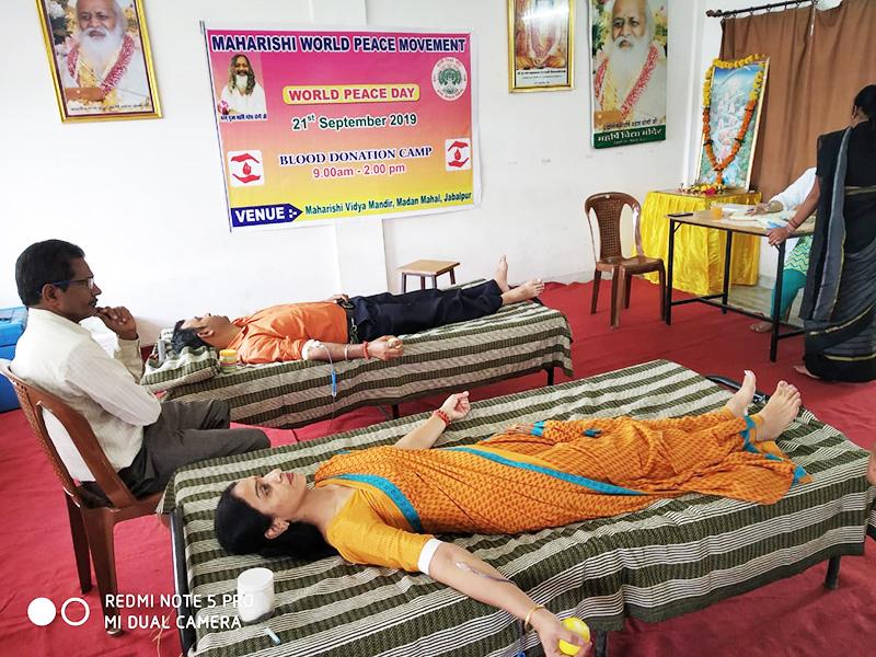 Maharishi World Peace Day celebrated MVM Jabalpur - 4