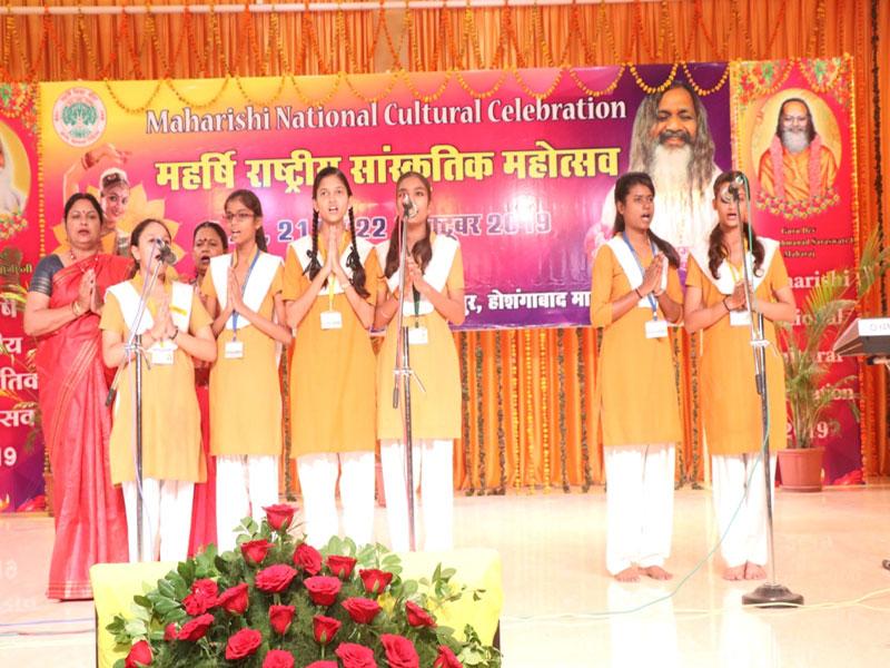 The grandeur of 12th National Cultural Celebration of Maharishi Vidya Mandir Schools Group was concluded on 22nd October 2019 in the premises of Maharishi Vidya Mandir Ratanpur Bhopal in the gracoius presence of Shri D.Subodh Singh; Founder Chairman NRI Group of Institution.