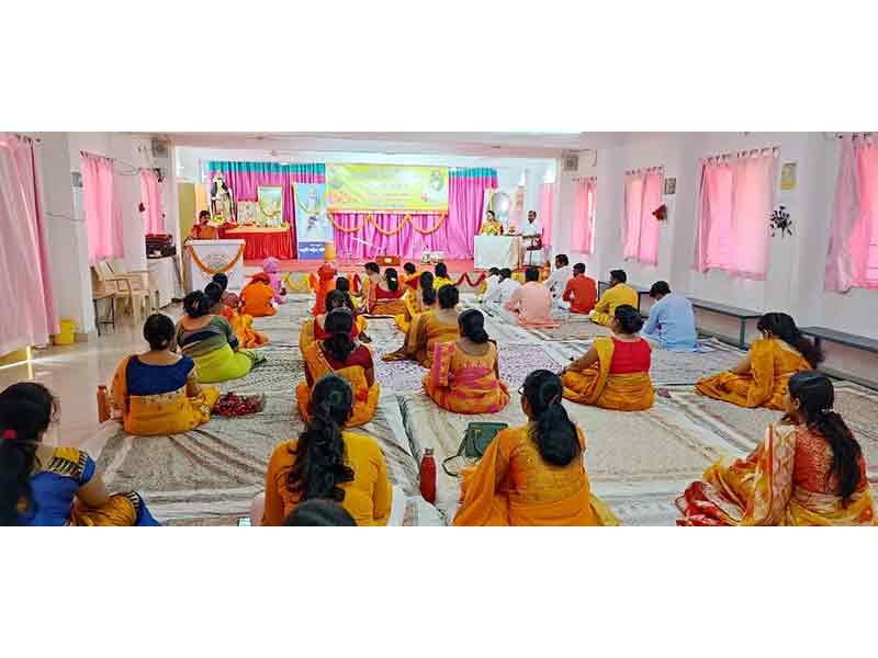Akshaya Tritiya celebration at Maharishi Vidya Mandir Shahdol.