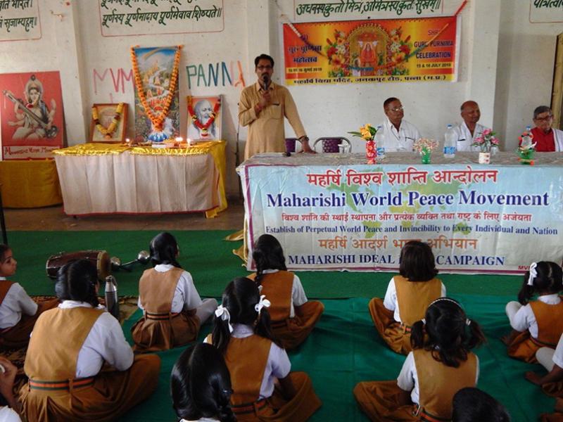 Guru Purnima Celebration Panna.