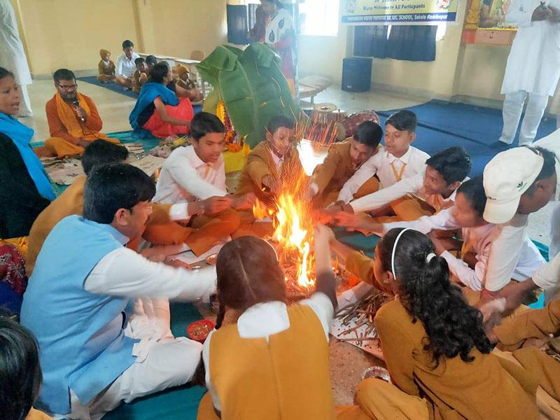 Basant Panchami Celebration MVM Ambikapur.