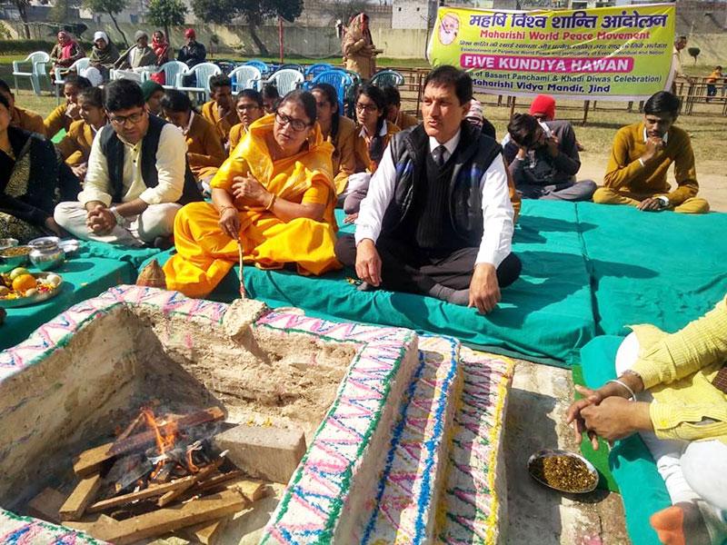 Basant Panchami Celebration MVM Jabalpur5.