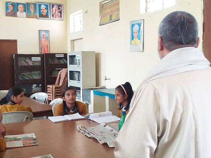 Brahmachari Girish ji, Chairman of Maharishi Vidya Mandir Schools Group has visited MVM Sagar.