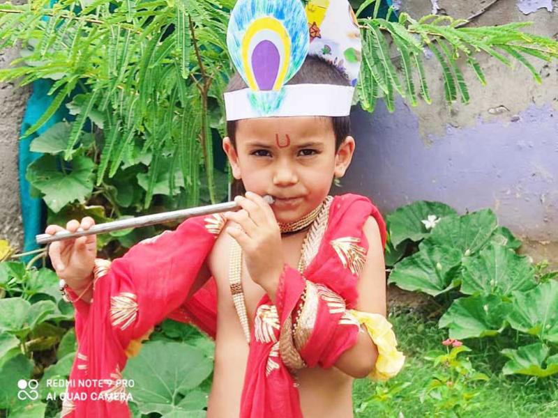 Shri Krishns Janamashtami Celebration MVM Jind