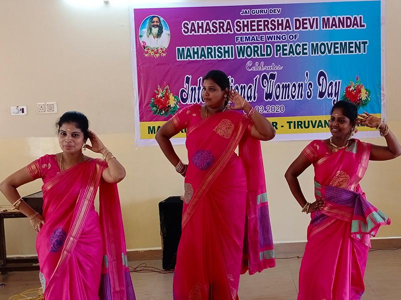 womens day celebration MVM Tiruvannamalai